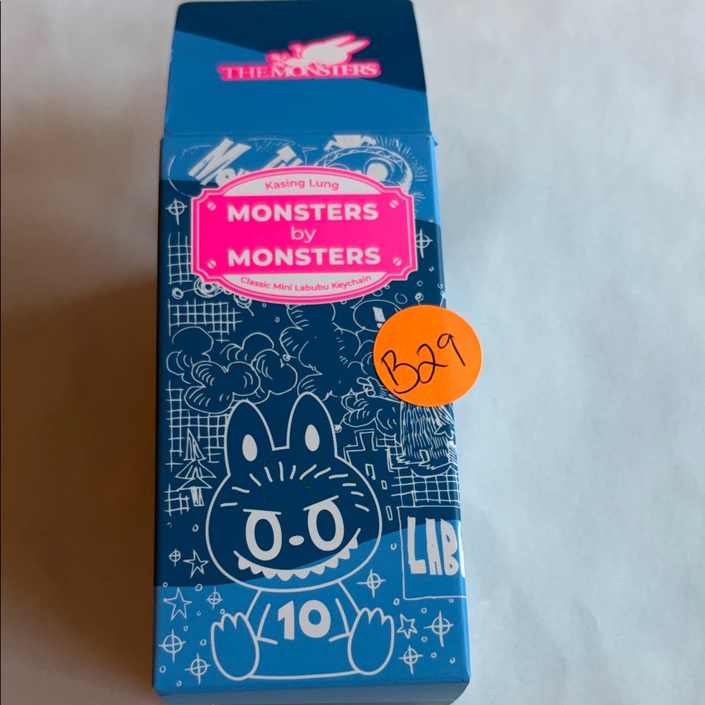B29, 10th Anniversary The Monsters Labubu Mini Labubu Keychain series